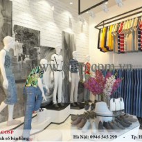 Thiết kế cửa hàng thời trang Kenvy Branded - Nguyễn Khang - Cầu Giấy